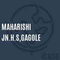 Maharishi Jn.H.S,Gagole Middle School Logo