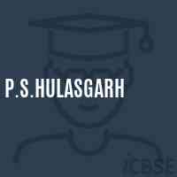 P.S.Hulasgarh Primary School Logo