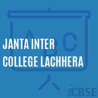 Janta Inter College Lachhera High School Logo