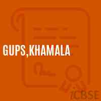 Gups,Khamala Middle School Logo