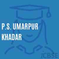 P.S. Umarpur Khadar Primary School Logo