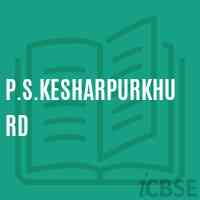 P.S.Kesharpurkhurd Primary School Logo