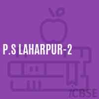 P.S Laharpur-2 Primary School Logo