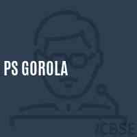 Ps Gorola Primary School Logo