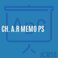 Ch. A.R Memo Ps Primary School Logo