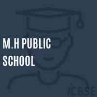 M.H Public School Logo