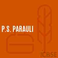 P.S. Parauli Primary School Logo