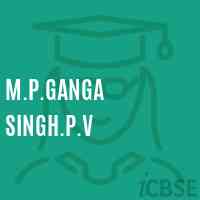 M.P.Ganga Singh.P.V Primary School Logo