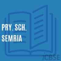 Pry. Sch. Semria Primary School Logo