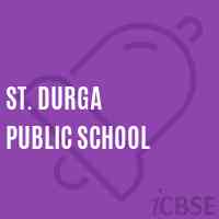 St. Durga Public School Logo