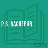 P.S. Bachepur Primary School Logo
