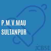 P.M.V.Mau Sultanpur Middle School Logo