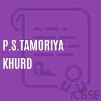P.S.Tamoriya Khurd Primary School Logo