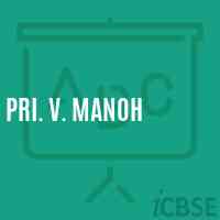 Pri. V. Manoh Primary School Logo