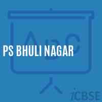 Ps Bhuli Nagar Primary School Logo
