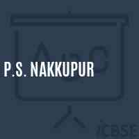P.S. Nakkupur Primary School Logo