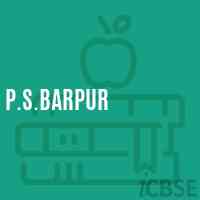 P.S.Barpur Primary School Logo
