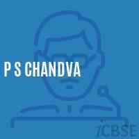 P S Chandva Primary School Logo