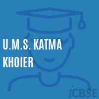 U.M.S. Katma Khoier Middle School Logo