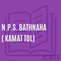 N.P.S. Bathnaha ( Kamat Tol) Primary School Logo