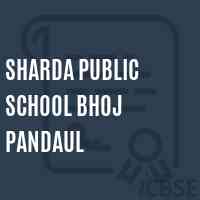 Sharda Public School Bhoj Pandaul Logo