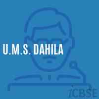 U.M.S. Dahila Middle School Logo