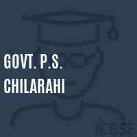 Govt. P.S. Chilarahi Primary School Logo
