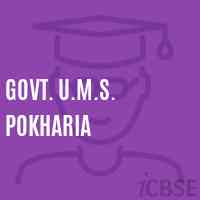 Govt. U.M.S. Pokharia Middle School Logo