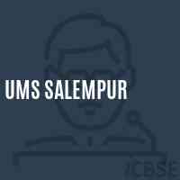 Ums Salempur Middle School Logo
