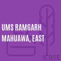 Ums Ramgarh Mahuawa, East Middle School Logo