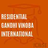 Residential Gandhi Vinoba International Primary School Logo