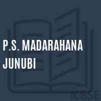 P.S. Madarahana Junubi Primary School Logo