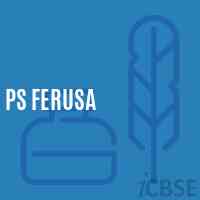 Ps Ferusa Primary School Logo