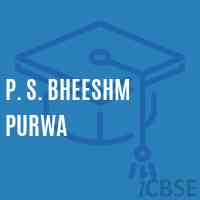 P. S. Bheeshm Purwa Primary School Logo