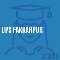 Ups Fakkarpur Middle School Logo