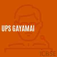 Ups Gayamai Middle School Logo