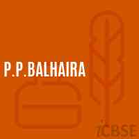 P.P.Balhaira Primary School Logo