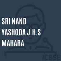 Sri Nand Yashoda J.H.S Mahara Middle School Logo