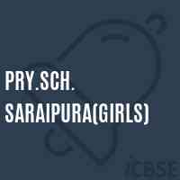 Pry.Sch. Saraipura(Girls) Primary School Logo