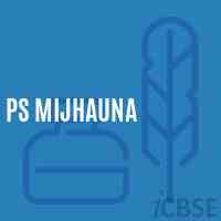 Ps Mijhauna Primary School Logo