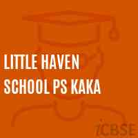 Little Haven School Ps Kaka Logo