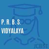 P. R. B. S. Vidyalaya Middle School Logo