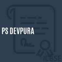 Ps Devpura Primary School Logo