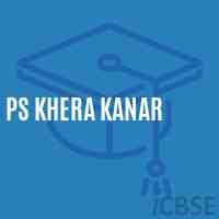 Ps Khera Kanar Primary School Logo