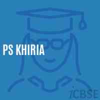 Ps Khiria Primary School Logo