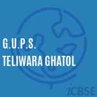 G.U.P.S. Teliwara Ghatol Middle School Logo
