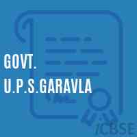 Govt. U.P.S.Garavla Middle School Logo