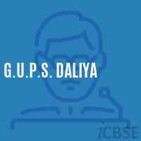 G.U.P.S. Daliya Middle School Logo