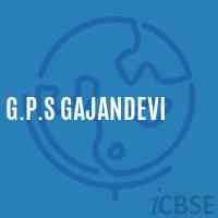G.P.S Gajandevi Primary School Logo
