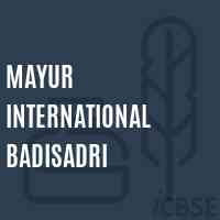Mayur International Badisadri Middle School Logo
